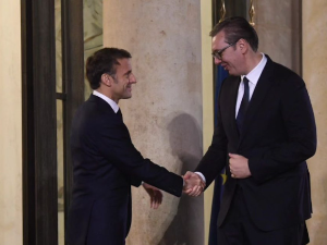 Вучић након састанка са Макроном: Важан и садржајан сусрет са пријатељем