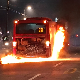 Запалио се аутобус код Плавог моста у Београду