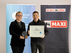 MAXI потврдио да је "Послодавац партнер“