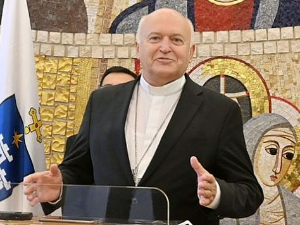 Божићна миса, пренос из катедрале Узнесења Блажене Дјевице Марије