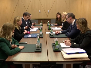 Премијерка Италије Ђорђа Мелони у посети Србији