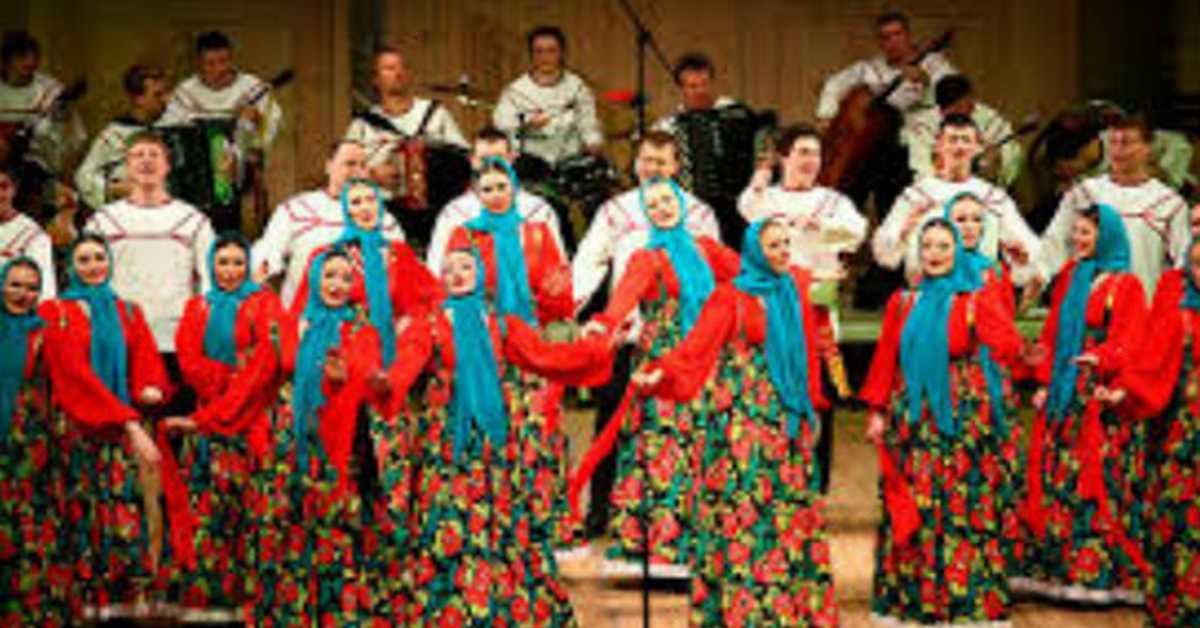 Руски народни ансамбл Пјатницки, 1.део