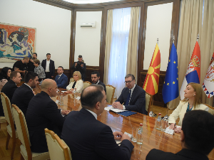 Вучић и Ковачевски:  Партнерство Србије и Северне Македоније пример за регион