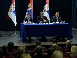 Државни врх и Срби са КиМ у Рашки о ситуацији у покрајини