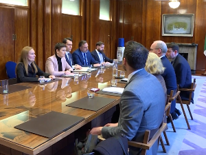 Брнабићева у Ирској са министром и предузетницима о сарадњи у области иновативне економије