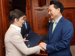 Брнабићева са изаслаником председника Републике Кореје: Има простора за унапређење сарадње