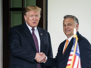 Орбан поруком на Твитеру пружио подршку Трампу