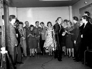  Фестивалска разгледница - Београдско пролеће 1962. 