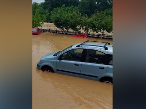 Обилне падавине у коцељевачком крају, излиле се притоке Тамнаве