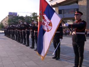 Уочи Видовдана свечани дефиле припадника МУП-а у Крушевцу