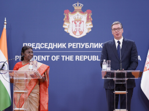 Вучић: Упростити визни режим са Индијом, ускоро директни лет; Мурму: Са већим бројем посета наше партнерство ће бити јаче 