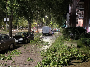 РХМЗ издао упозорење – у петак и суботу поново грмљавина, град и оркански ветар