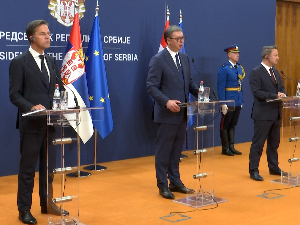 Премијери Холандије и Луксембурга у Београду; Вучић: Имамо различите погледе о КиМ, знамо шта је наш посао