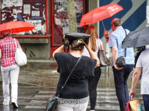 Летњи пљусак након тропских дана  – РХМЗ издао и упозорење