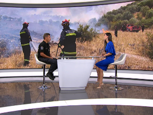 Видовић о борби са пожарима у Грчкој: Емоције су биле велике, сликали су се са нама, свирали нам у путу 