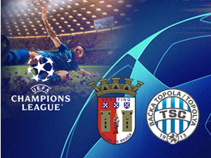 Фудбал: Квалификације за Лигу шампиона: Брага -ТСЦ, пренос