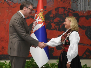 Председник примио акредитивна писма амбасадора Норвешке, Финске и Камбоџе