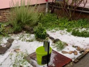 Пљусак и град у Новом Саду, грађани остали без воде