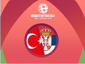 Рукомет (ж) - Кв. за ЕП 2024: Турска - Србија