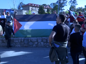 У Новом Пазару одржан скуп подршке грађанима Палестине