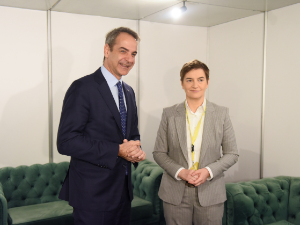 Брнабићева са Мицотакисом: Добри односи две земље