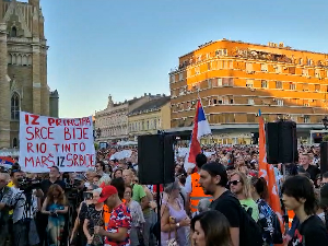 Протести против ископавања литијума у Новом Саду, Крагујевцу, Ужицу, Бајиној Башти и Обреновцу