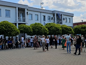 Протест против насиља над женама у Грачаници