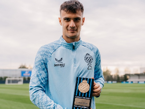 Признање за српског репрезентативца - Станковић играч месеца у Клуб Брижу Признање за српског репрезентативца - Станковић играч месеца у Клуб Брижу