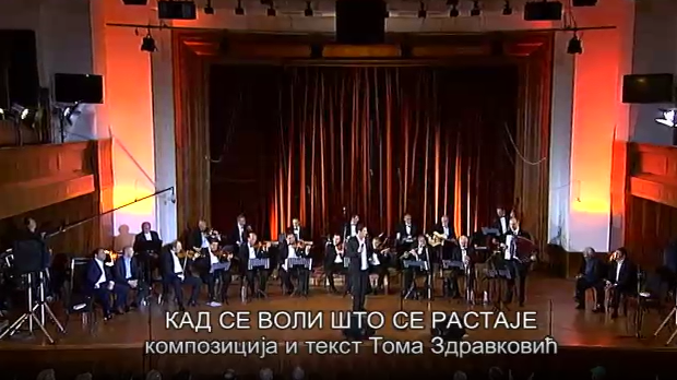 Песме моје, концерт