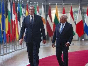 Вучић у Бриселу: Самит о проширењу ЕУ прилика за Србију да изложи ставове, да се наш глас чује