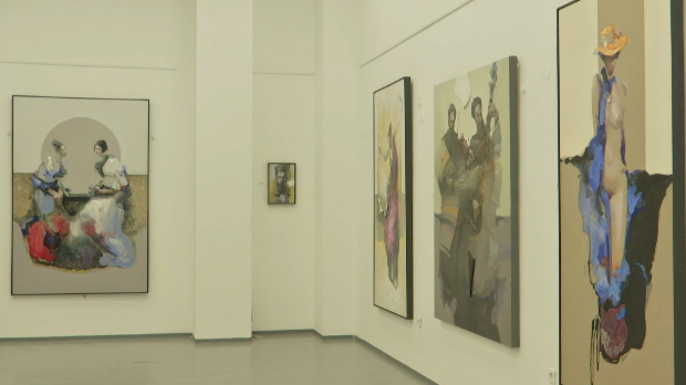 У Галерија РТС-а изложба слика Стојана Миланова – „Причај ми причу“