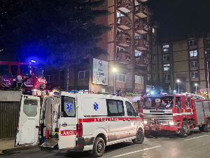 Број страдалих у пожару у Дому пензионера у Тузли порастао на 11, више од 30 повређених