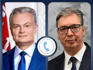 Вучић разговарао телефоном са председником Литваније о европској агенди и сарадњи