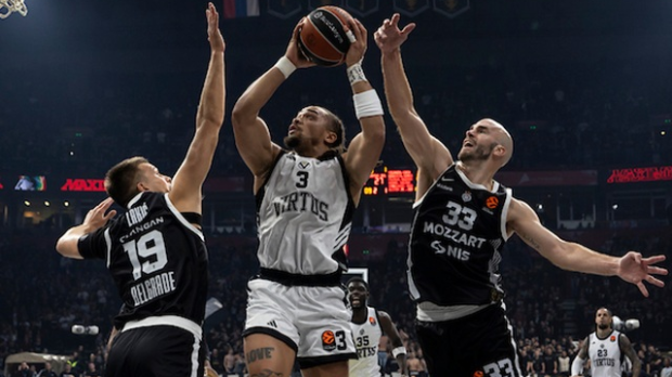 Духови прошлости прогоне Партизан и не дају му мира - Виртус трећу пут узастопно славио у 