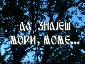 Да знаеш мори моме