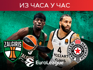 Партизан против Жалгириса за повратак на победнички колосек