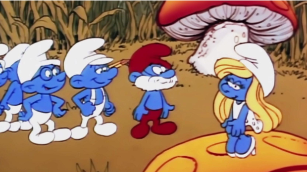 Штрумпфови:	Венчање за Великог Штрумпфа