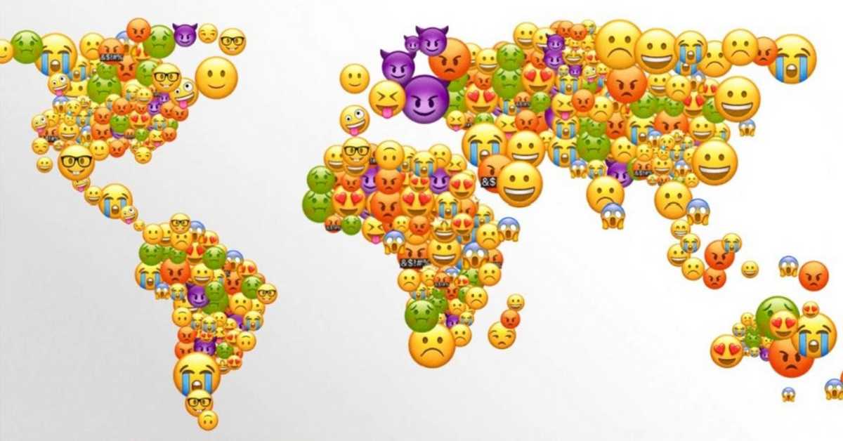 Емоџи нација: Емоџији свих земаља, 1-3 