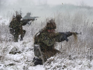 Теренска обука најмлађих војника