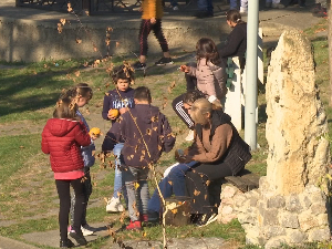 На брегу осмех