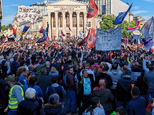 Бициклисти из Новог Сада стигли у Суботицу на протест "Север зове", одговор нишких студената у блокади на саопштење МУП-а