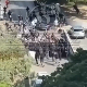 Туча навијача Хајдука и Динама у Сплиту, стампедо на улицама