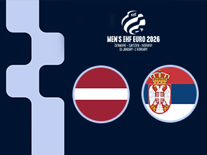 Рукомет - Кв. за ЕП 2026: Летонија - Србија