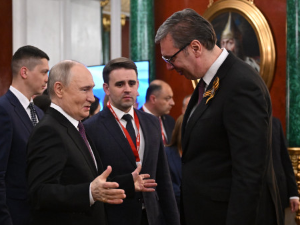 Вучић после параде у Москви са Путином и Си Ђинпингом