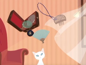 Аутопортрет с белом мачком: Милена Павловић Барили