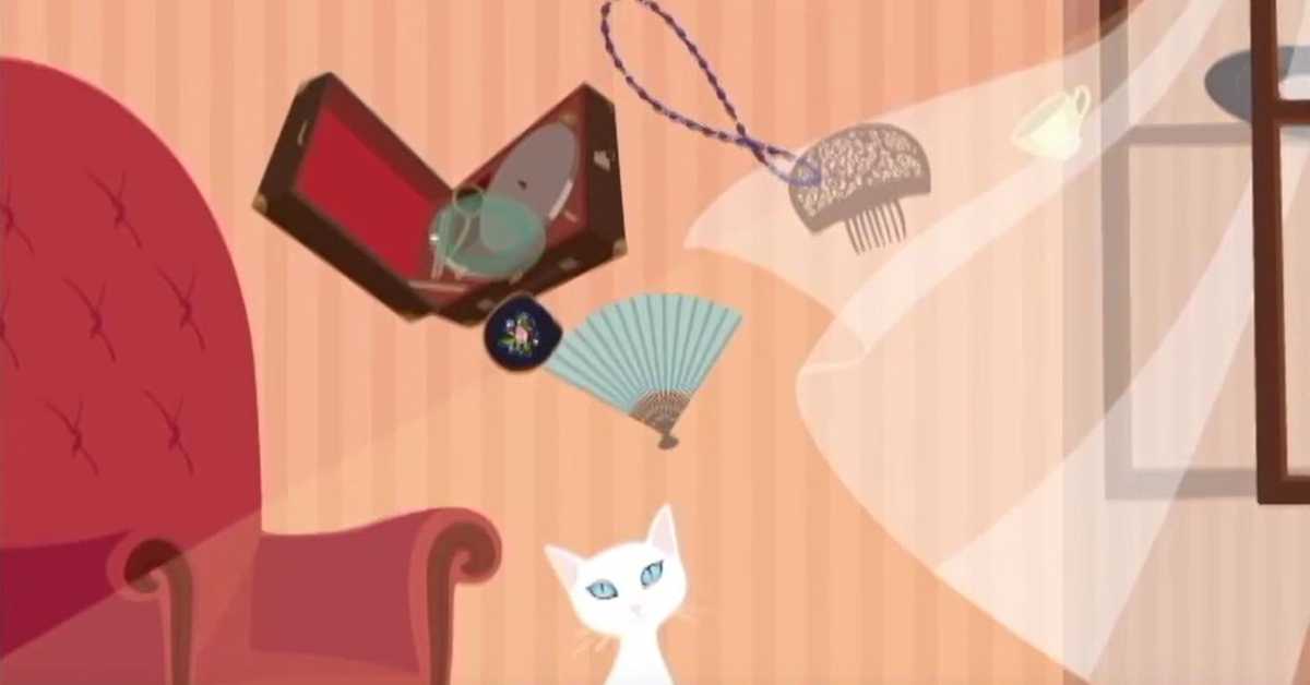 Аутопортрет с белом мачком: Милена Павловић Барили