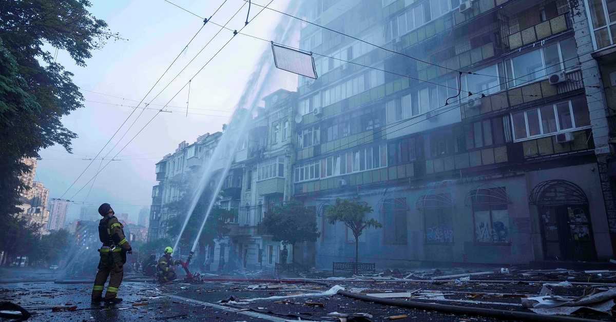 Русија лансирала 28 "шехеда" на Криви Рог; Мерц: Немачка ће се ангажовати у испоруци оружја Украјини