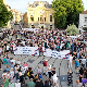 Окупљање грађана који се противе блокадама