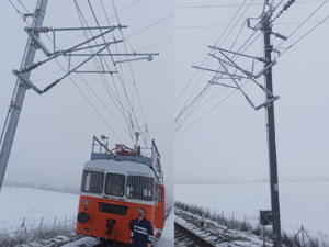 Инфраструктура железнице Србије: Због леда и снега ограничена брзина возова на прузи Београд-Суботица