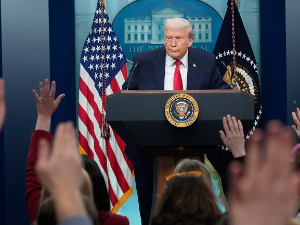 Годину дана Трампа 2.0 – шта је амерички председник поручио свету на брифингу у Белој кући